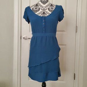 TED BAKER LONDON Short Sleeve Button Up Dress